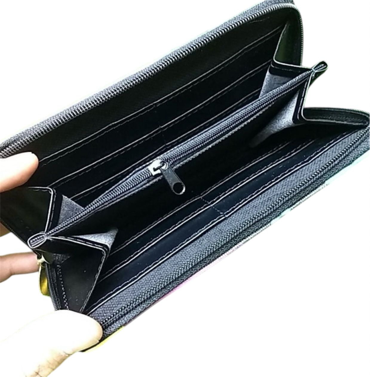 Cartera vestido de Sally cierre