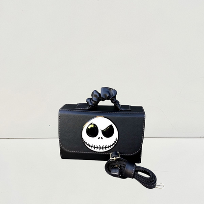 Bolso mini negro Jack Skellington carita