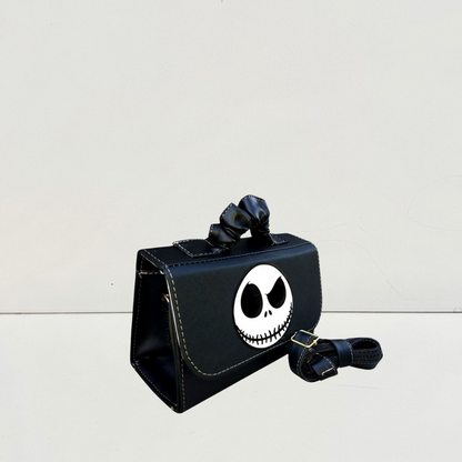 Bolso mini negro Jack Skellington carita