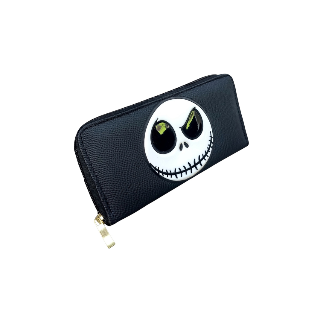 Cartera negra Jack Skellington con cierre