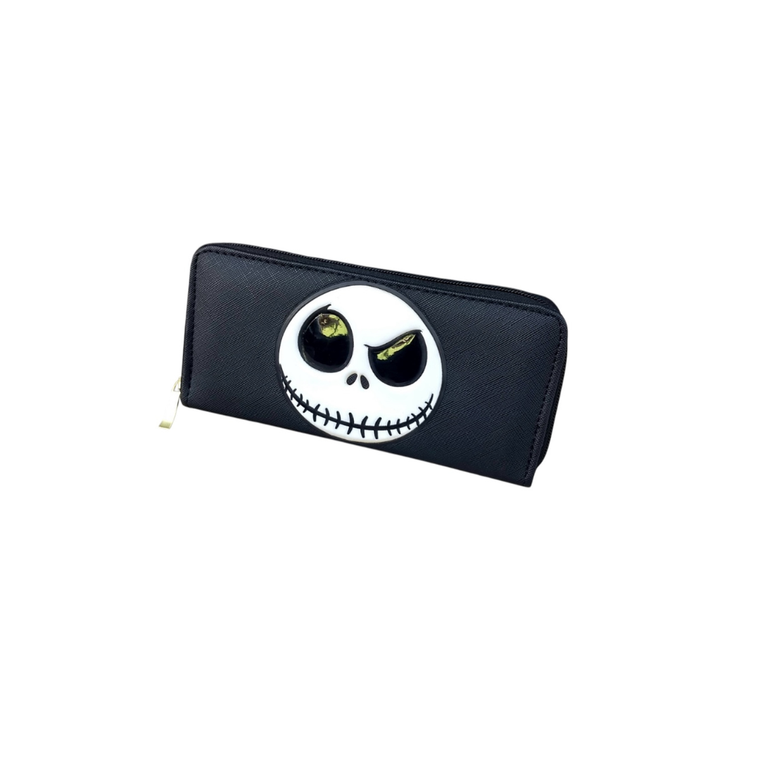 Cartera negra Jack Skellington con cierre