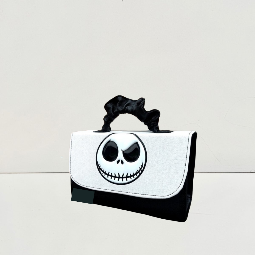 Bolso mini blanco Jack Skellington