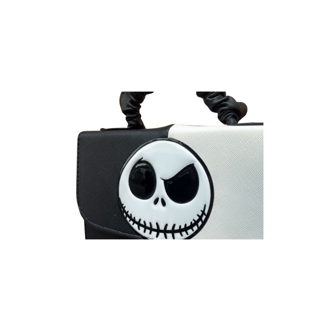 Bolso mini bicolor Jack Skellington