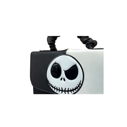 Bolso mini bicolor Jack Skellington