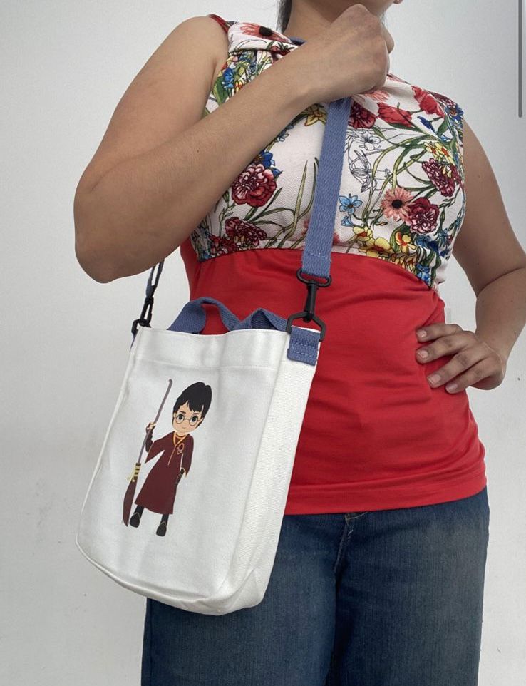 Bolso de tela Harry Potter al frente - Maurez Bags