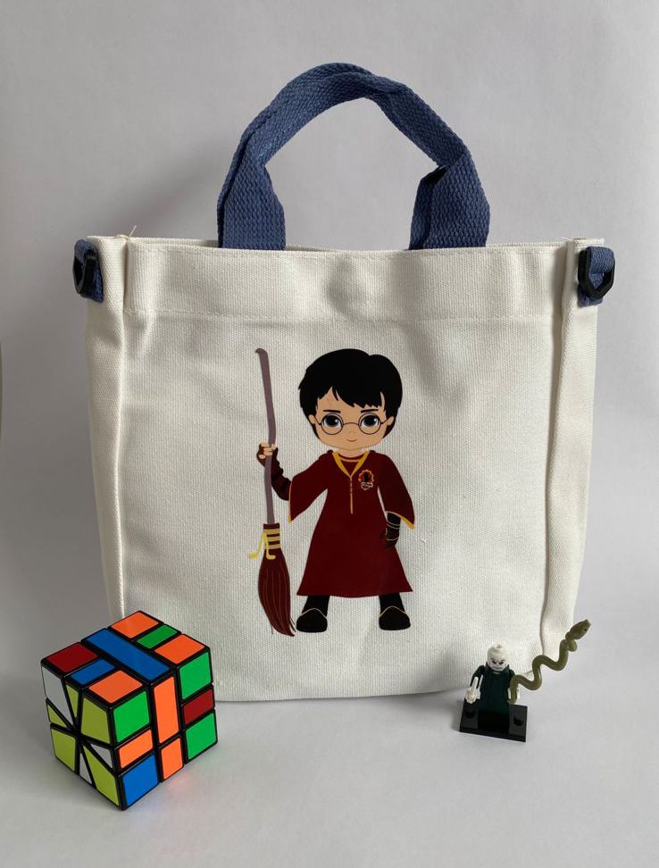 Bolso de tela Harry Potter al frente - Maurez Bags
