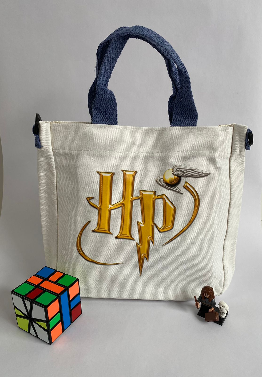 Bolso de tela Harry Potter HP dorado - Maurez Bags