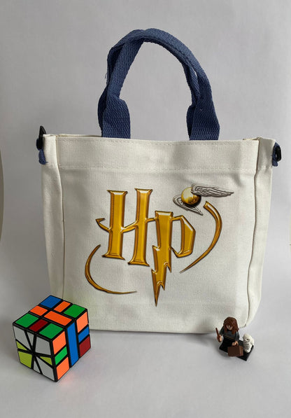 Bolso de tela Harry Potter HP dorado - Maurez Bags