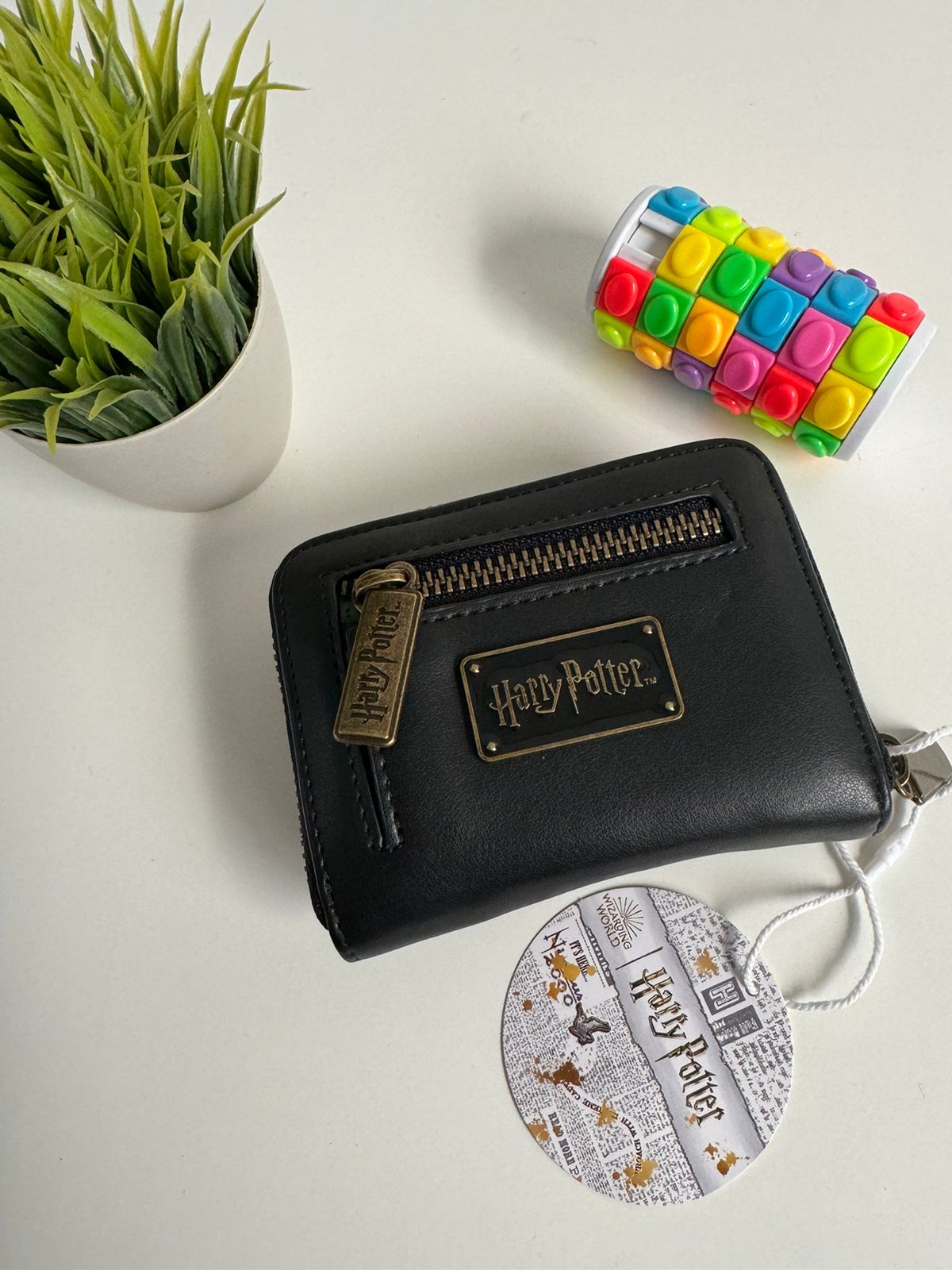 Cartera negra monedero casa - Maurez Bags
