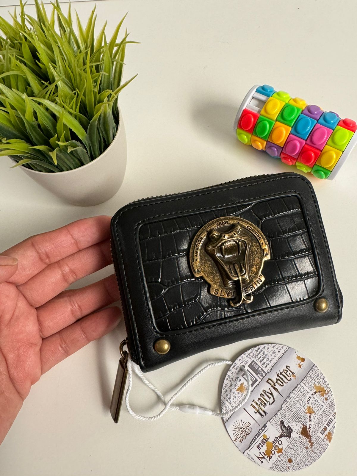 Cartera negra monedero casa - Maurez Bags