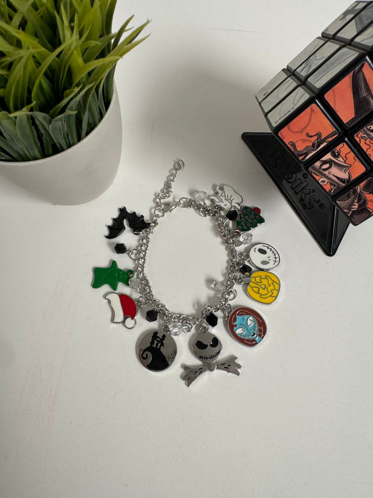 Pulsera de abalorios de Jack Skellington - Maurez Bags